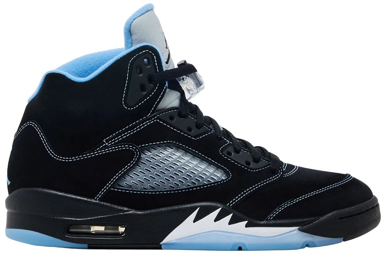 Jordan 5 Retro Black University Blue