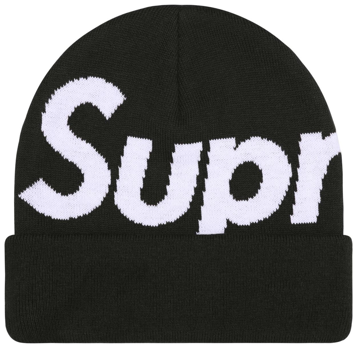 Supreme Big Logo Beanie (FW25) Black