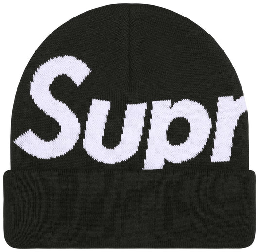 Supreme Big Logo Beanie (FW25) Black