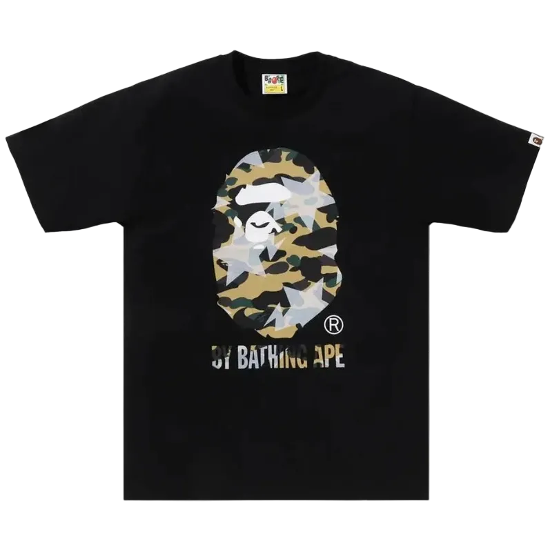 BAPE Sta Over Print 1st Camo By Bathing Ape Tee
