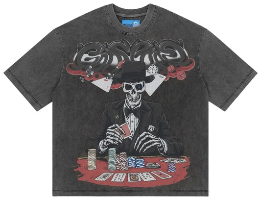 Godspeed High Stakes NextGen Tee Grey Wash