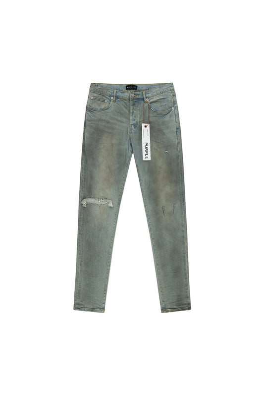 Purple Brand Light Dirty Wax Jeans Light Indigo