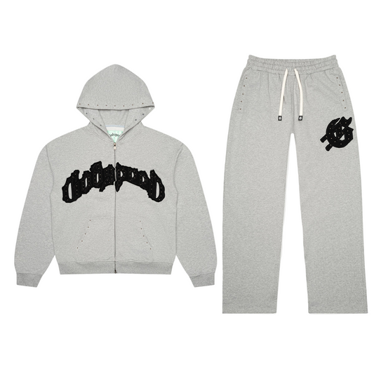 Godspeed Studded Sweatsuit Grey