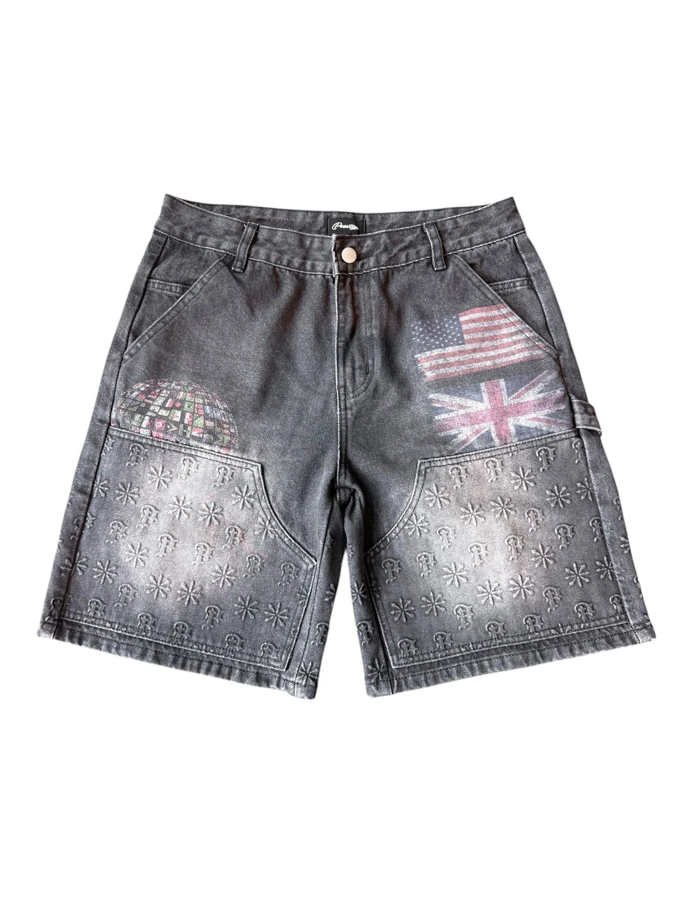 Prestige Co. International Denim Shorts Black