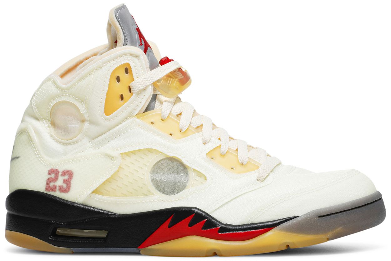Jordan 5 Retro Off-White Sail