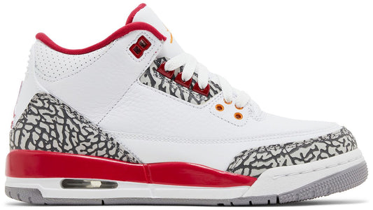 Jordan 3 Retro Cardinal (GS)