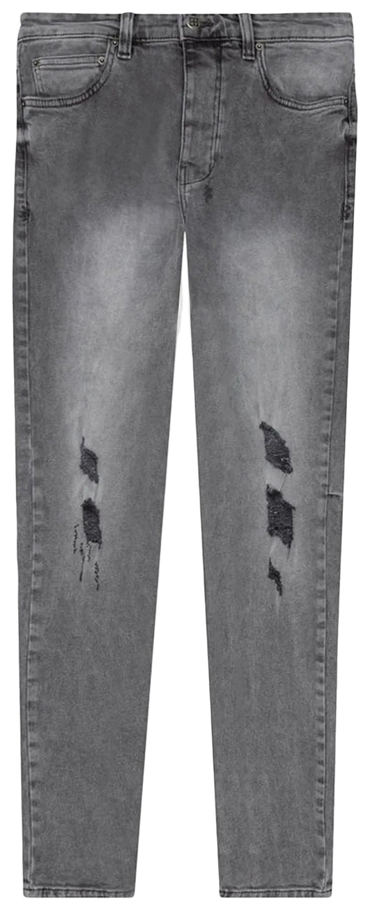 Ksubi Chitch Prodigy Trashed Grey Skinny Jeans