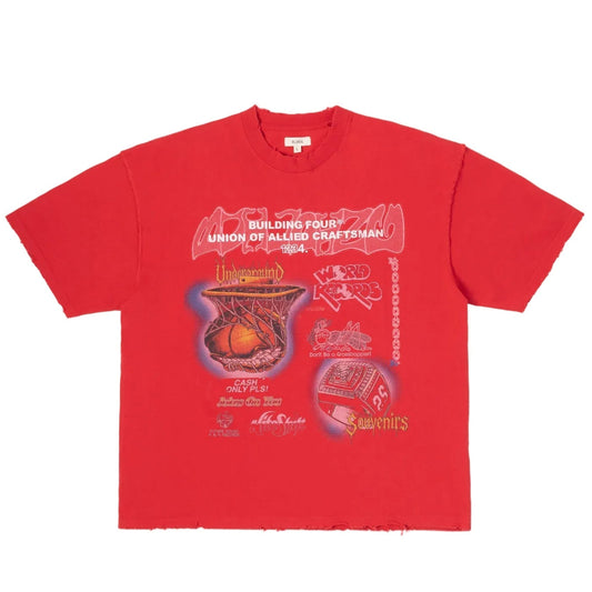 BLDG4 Basilique Championship Tee Red
