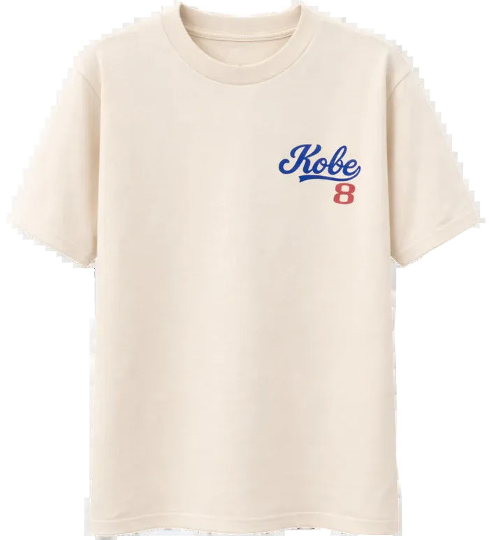 Licensed Graphic Tee White Cap Sand Kobe