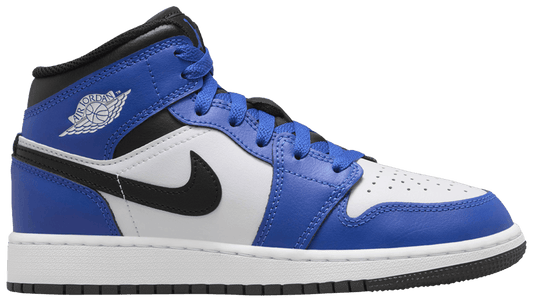 Jordan 1 Mid Game Royal White Black (GS)