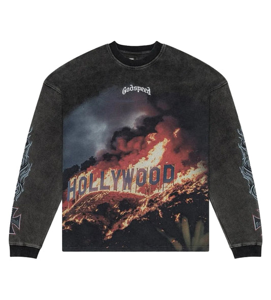 Godspeed Hollywood Inferno Thermal Long Sleeve Tee