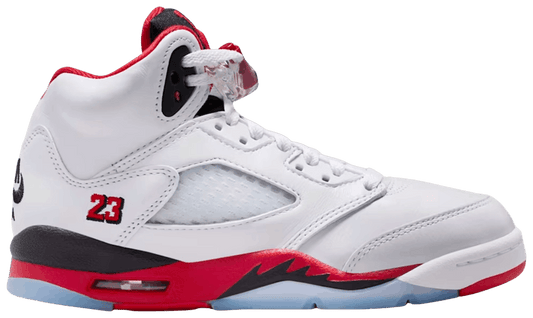 Jordan 5 Retro Fire Red Black Tongue (GS)