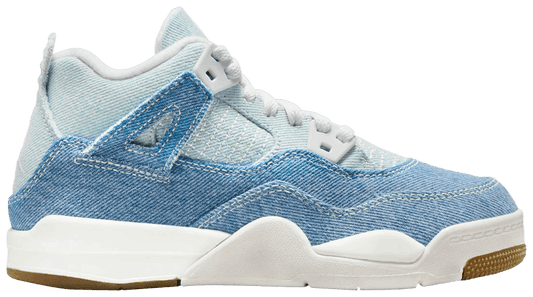 Jordan 4 Retro TEX Denim Worn Blue (PS)