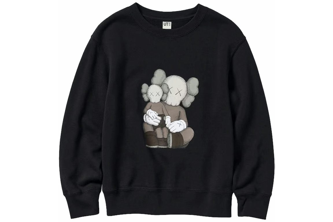 KAWS x UNIQLO Kids Longsleeve Black