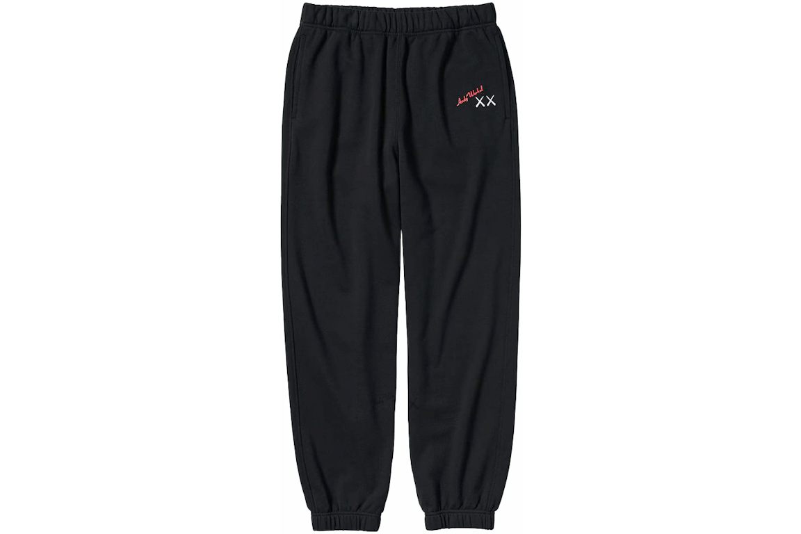 KAWS x UNIQLO Sweatpants Black
