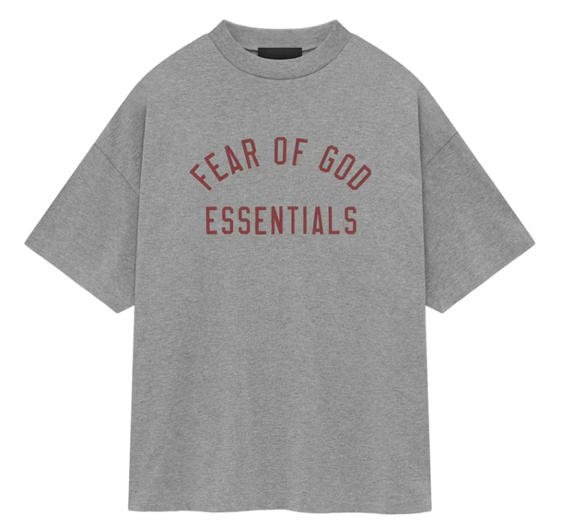 Fear of God Essentials Jersey Tee Dark Heather