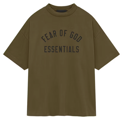 Fear of God Essentials Jersey Tee Olive