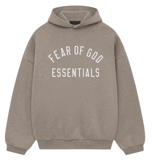 Fear of God Essentials Fleece Hoodie Heather Grey