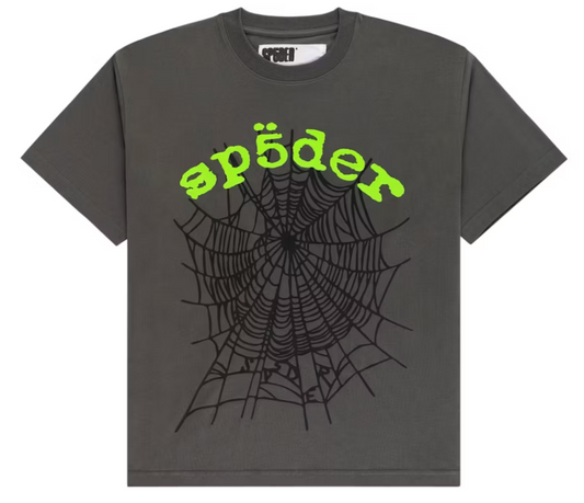 Sp5der OG Web V2 Tee Slate Grey