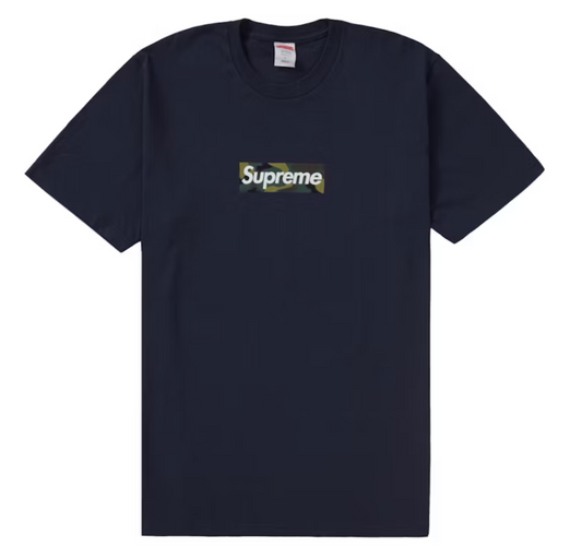 Supreme Box Logo Tee (FW23) Navy