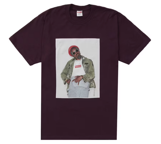Supreme André 3000 Tee Eggplant