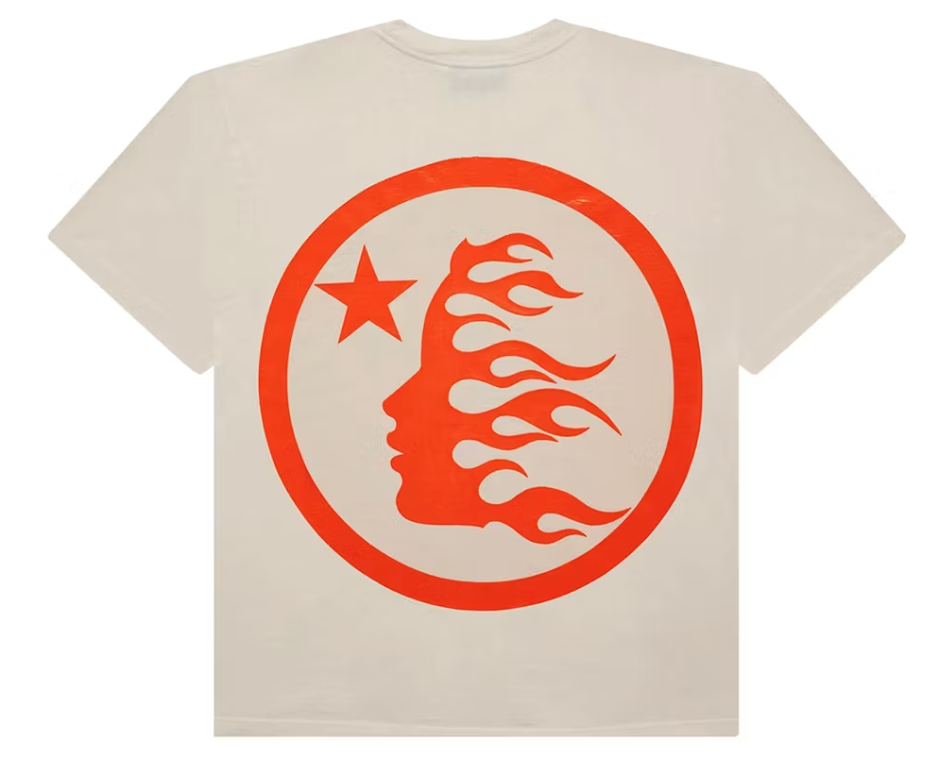 Hellstar Classic Tee (Gel Print) Orange White