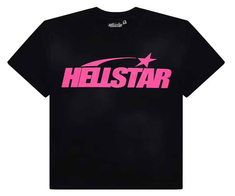 Hellstar Classic Tee (Gel Print) Pink Black