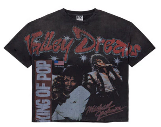 VALE Michael Jackson Billie Tee Black