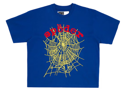 Sp5der OG Logo V2 HW Tee Navy