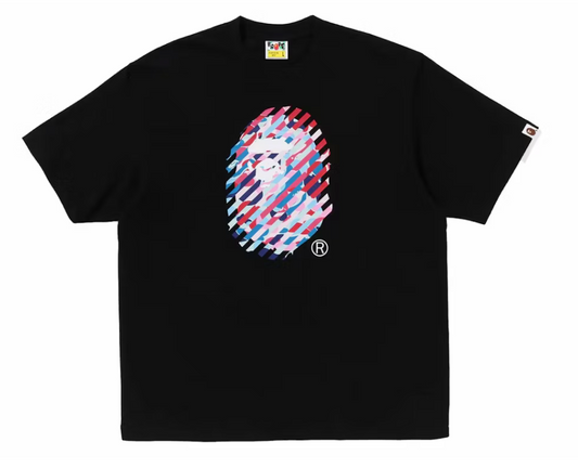 BAPE ABC Camo Illusion Ape Head Tee
