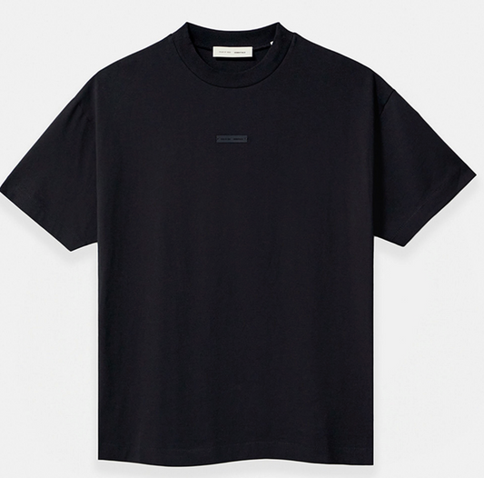 Fear of God Essentials Black Metallic Tee