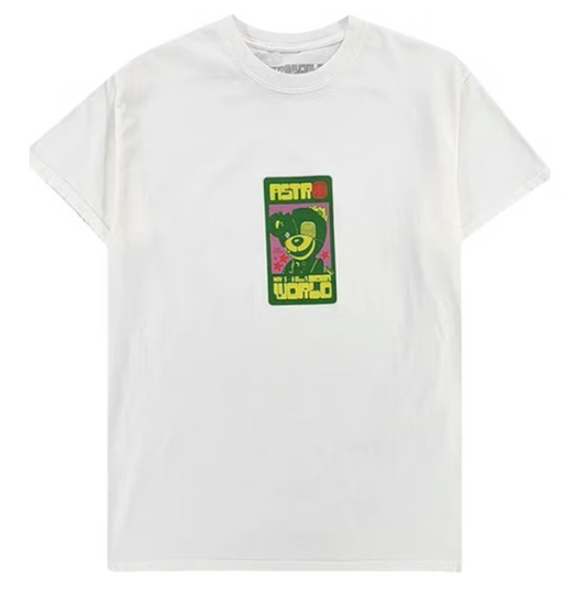 Travis Scott Scare Bear Tee White