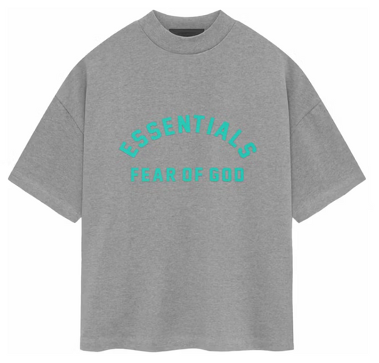 Fear of God Essentials S/S Tee Heather Oatmeal