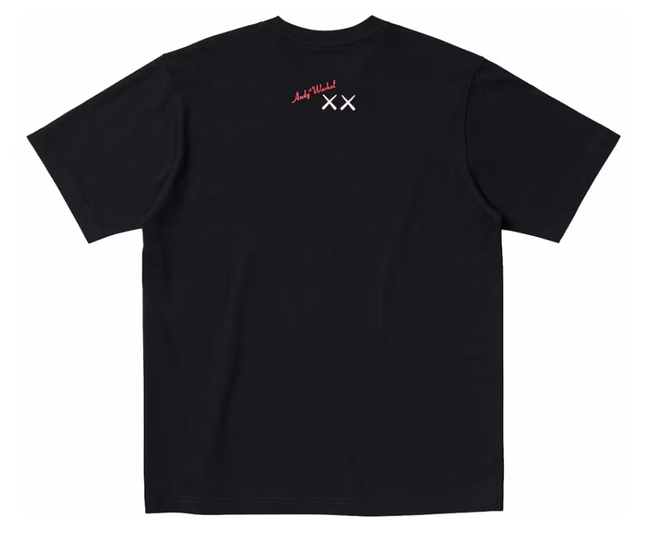 KAWS x Warhol Graphic Tee Black/White