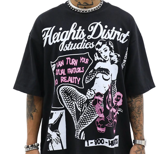 Heights District Sexual Fantasy Tee Black