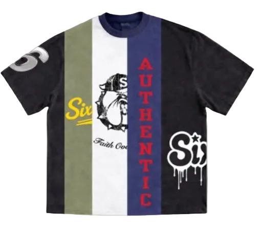 Sixth Society Split Authentic Tee