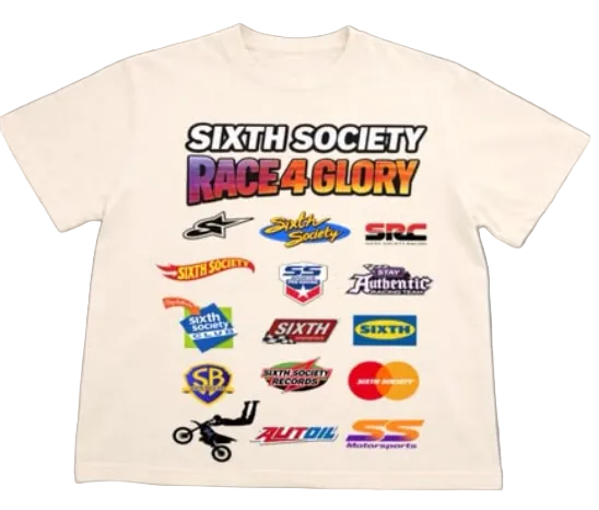 Sixth Society Race4Glory Tee Bone
