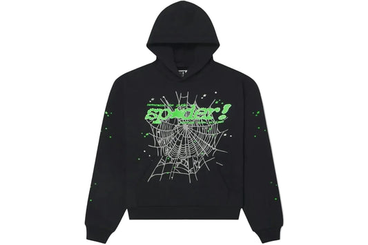 Sp5der Punk V2 Hoodie Onyx