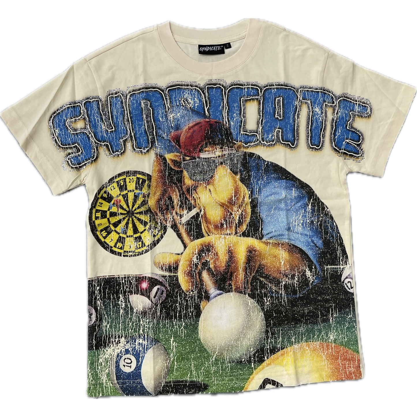 Syndicate 8 Ball Tee Cream
