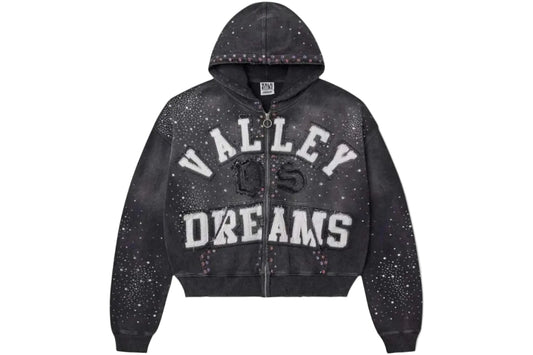 VALE Forever Classico Zip Up Hoodie Black