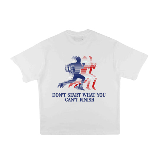 Compliments Don't Start White Shirt