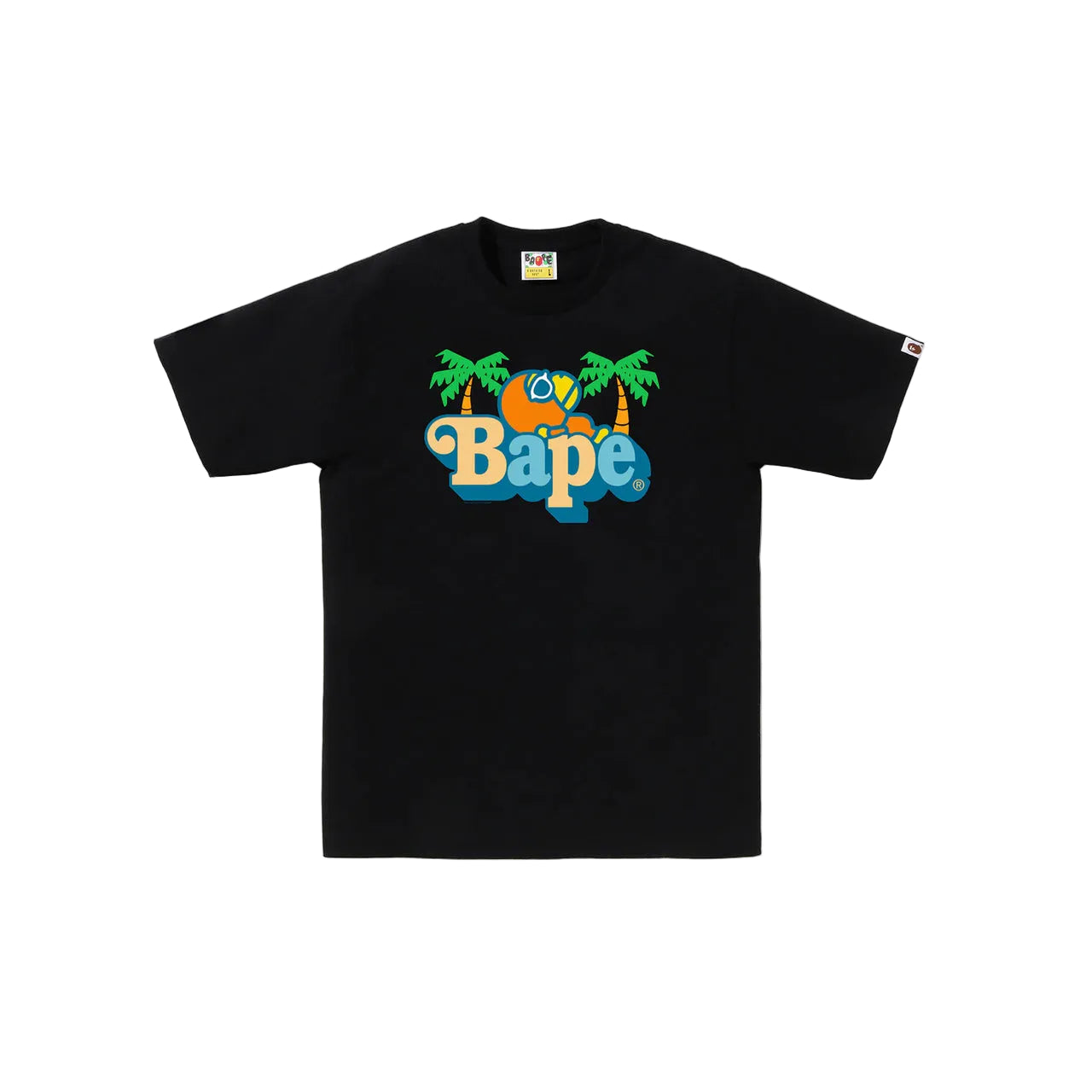 BAPE Colors Milo On Bape Summer Tee Black