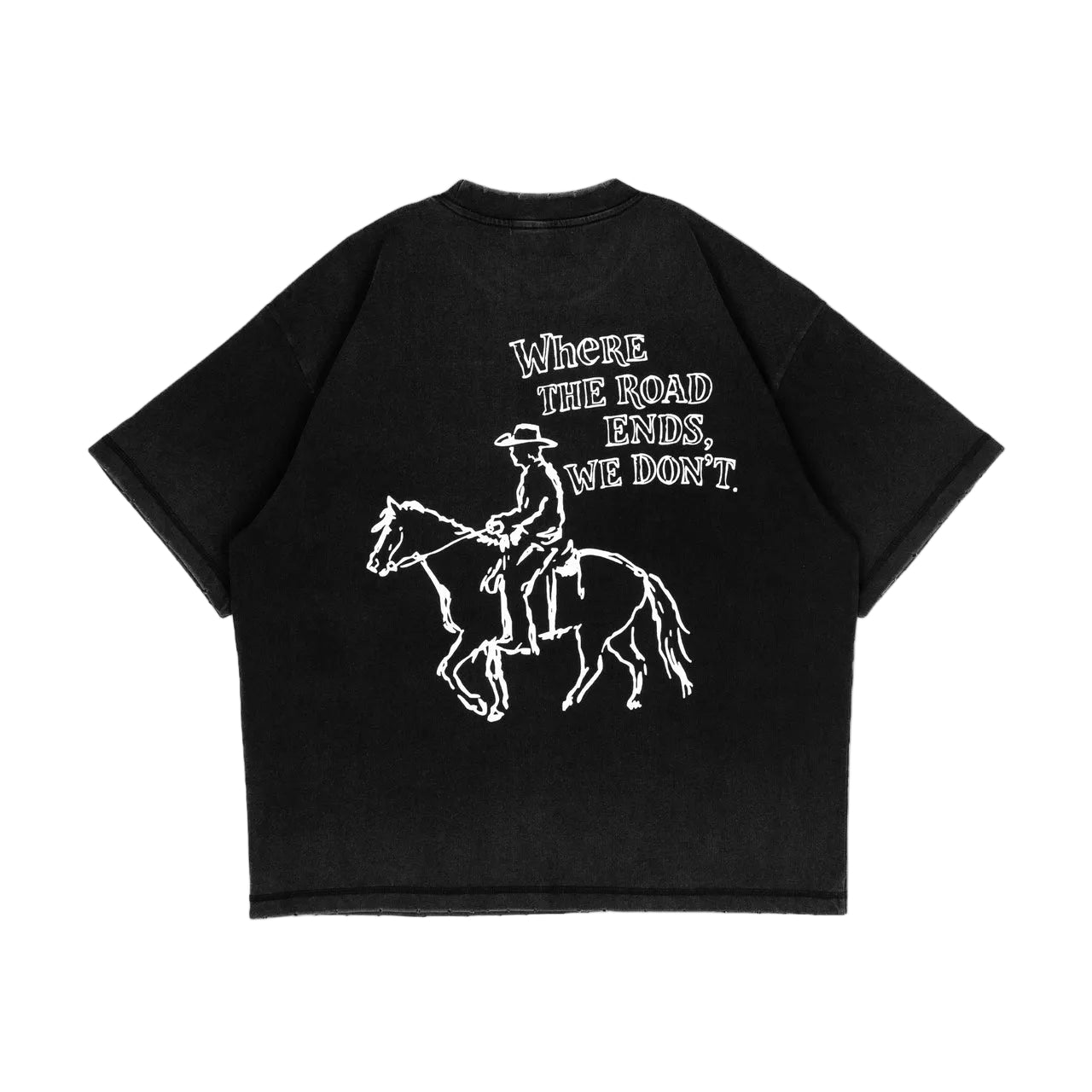 Compliments The Road Ends Tee Black