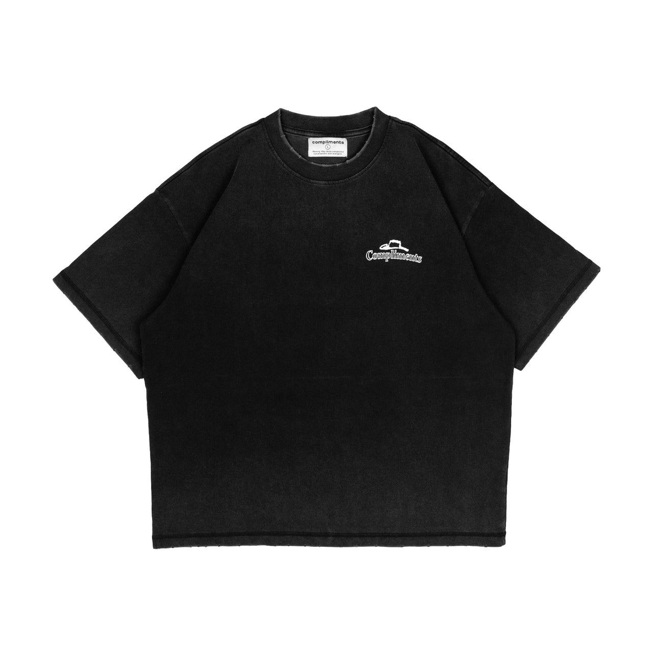 Compliments The Road Ends Tee Black