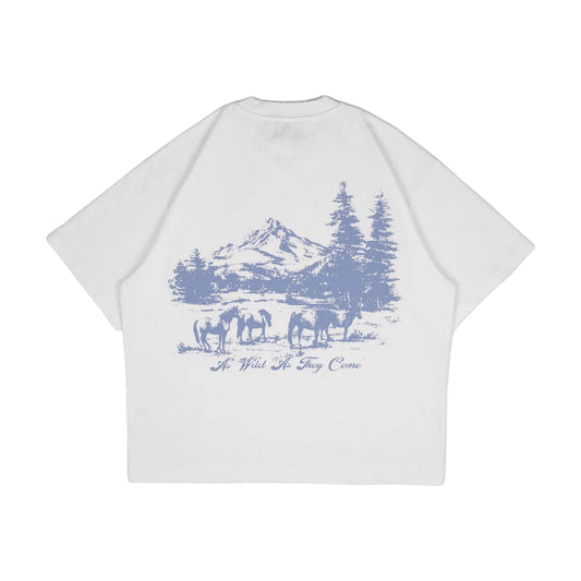 Compliments Wild As They Come Tee White