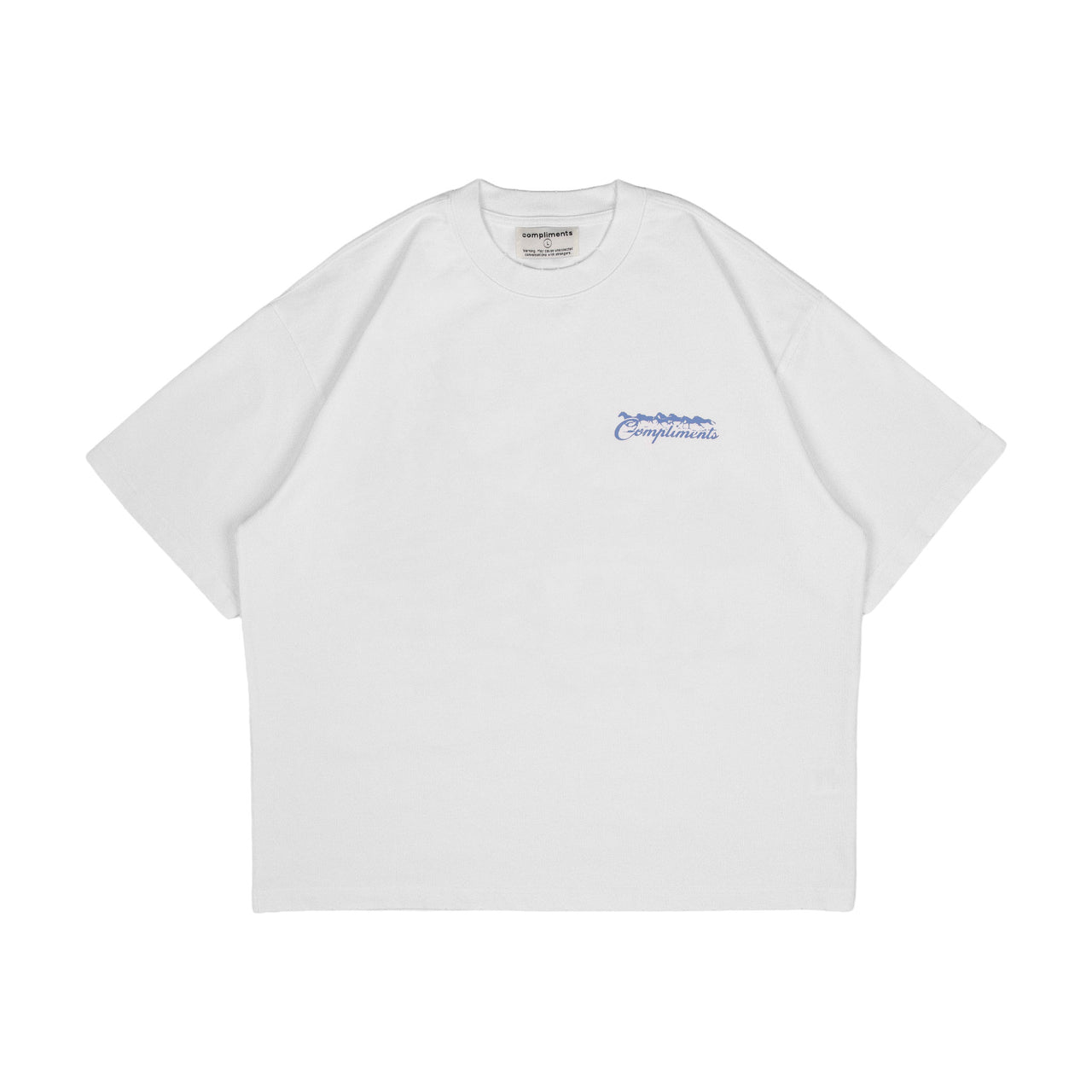 Compliments Wild As They Come Tee White