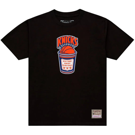 New York Knicks Black Coffee Cup Tee