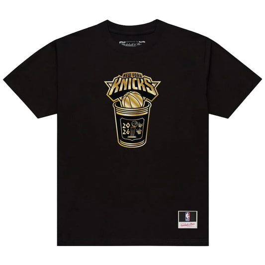 New York Knicks Black Coffee Cup Tee