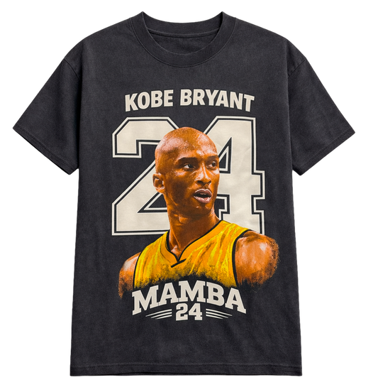 Licensed Graphic Tee Limo Washed Black Mamba