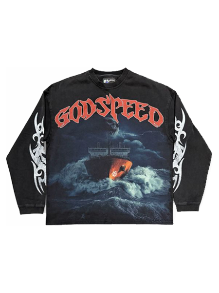 Godspeed Sea Sick L/S Tee